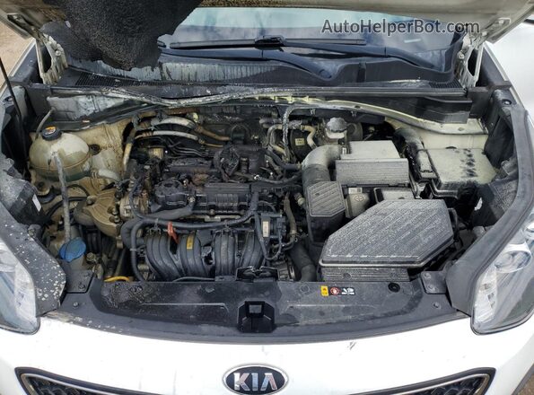 KNDPM3AC1J7321003 2018 KIA SPORTAGE Белый Вид подкапотного пространства