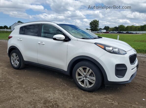 KNDPM3AC1J7321003 2018 KIA SPORTAGE Белый Передняя правая четверть