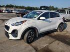 2021 Kia Sportage Lx White vin: KNDPM3AC5M7856808