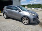 2018 Kia Sportage Lx Gray vin: KNDPM3AC6J7422831