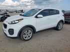2019 Kia Sportage Lx White vin: KNDPM3AC7K7582699