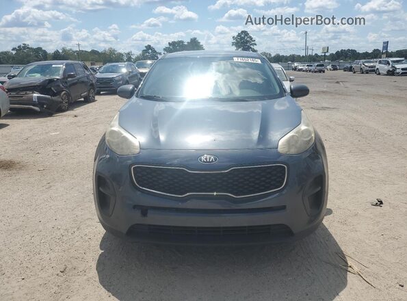 KNDPM3AC8J7310449 2018 KIA SPORTAGE Синий Вид спереди