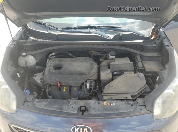KNDPM3AC8J7310449 2018 KIA SPORTAGE Синий Вид подкапотного пространства