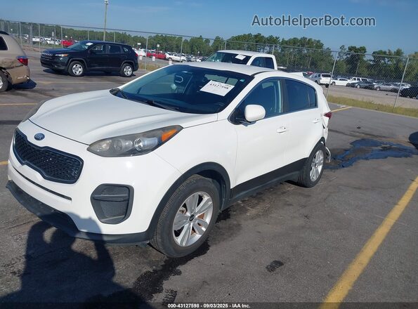 KNDPM3AC8J7450632 2018 KIA SPORTAGE White Front left