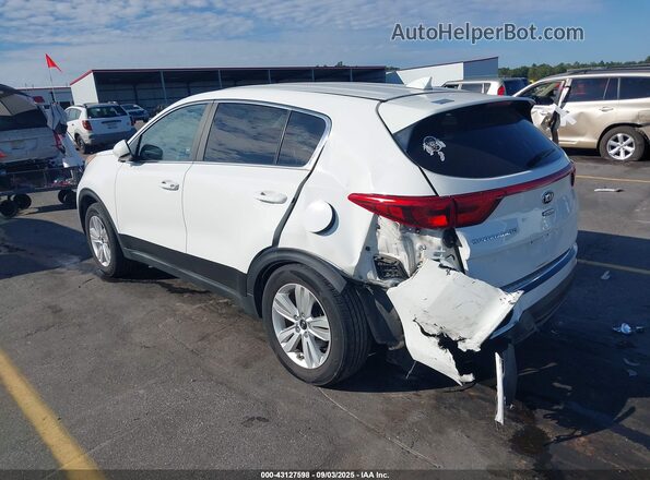 KNDPM3AC8J7450632 2018 KIA SPORTAGE White Rear left