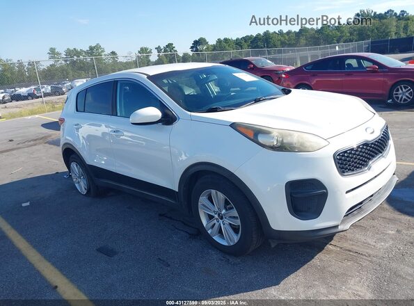 KNDPM3AC8J7450632 2018 KIA SPORTAGE White Front right