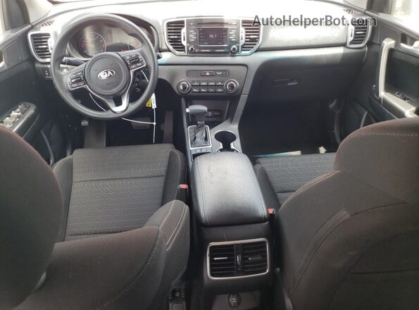 KNDPM3AC8J7463543 2018 KIA SPORTAGE Red Widok deski rozdzielczej