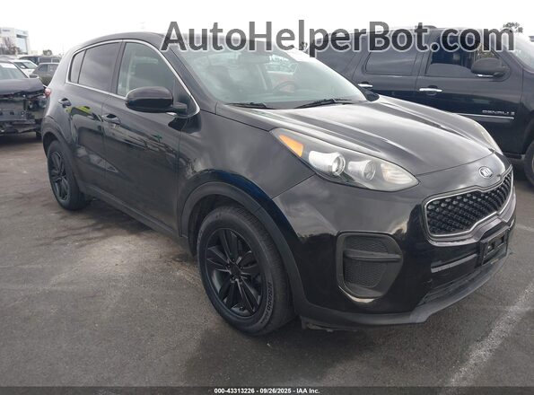 KNDPM3AC8K7566513 2019 KIA SPORTAGE Black Przód prawy