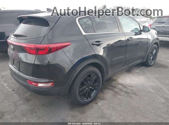 KNDPM3AC8K7566513 2019 KIA SPORTAGE Black Tył prawy