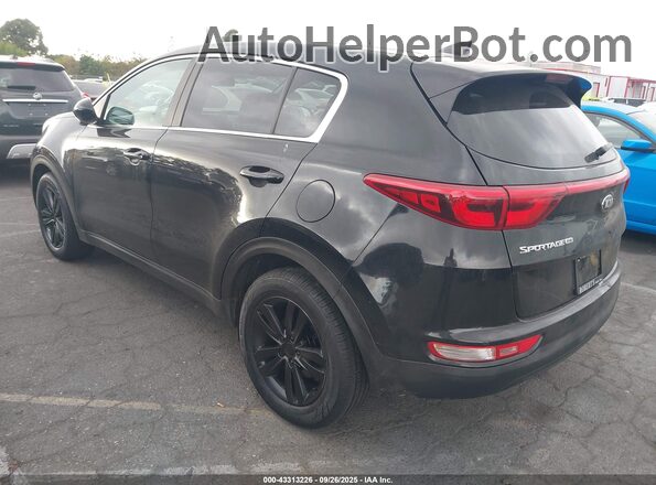 KNDPM3AC8K7566513 2019 KIA SPORTAGE Black Tył lewy