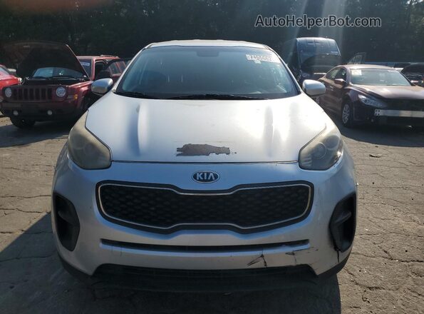 KNDPM3AC9J7447657 2018 KIA SPORTAGE Серебряный Вид спереди