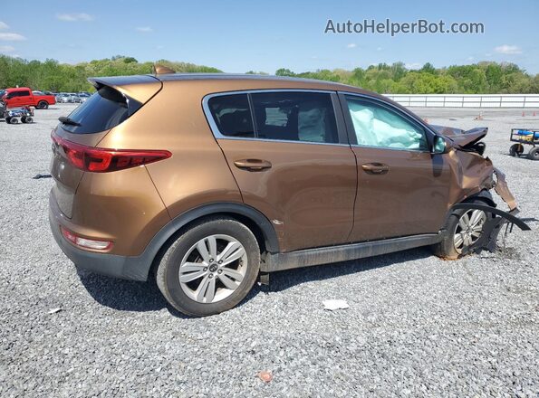 KNDPM3ACXJ7345848 2018 KIA SPORTAGE Brown Tył prawy