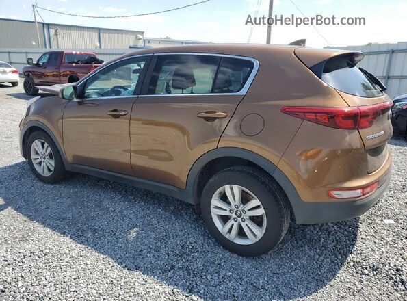 KNDPM3ACXJ7345848 2018 KIA SPORTAGE Brown Tył lewy