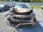 2018 Kia Sportage Lx Brown vin: KNDPM3ACXJ7345848