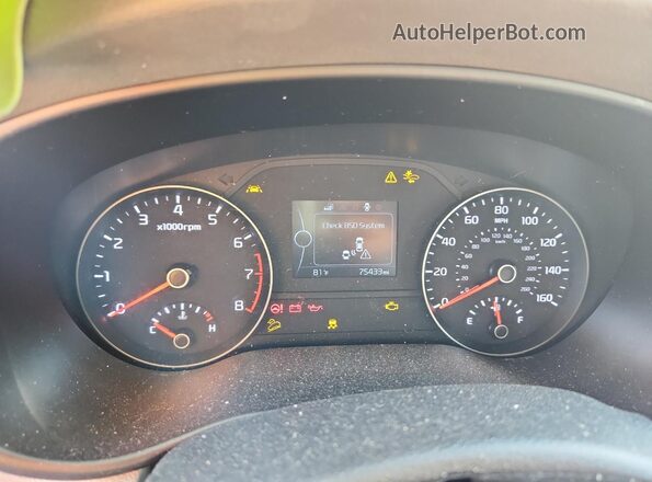 KNDPM3ACXJ7420595 2018 KIA SPORTAGE Silver Вид щитка приладів