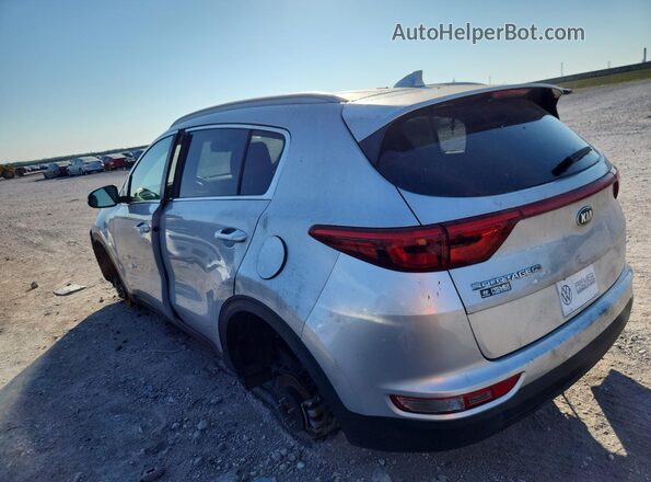 KNDPM3ACXJ7420595 2018 KIA SPORTAGE Silver Задня ліва чверть