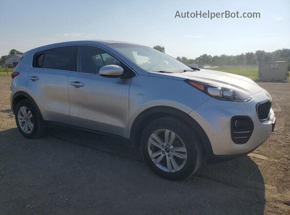 KNDPMCAC0J7315385 2018 KIA SPORTAGE Silver Передня права чверть
