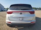 2018 Kia Sportage Lx Silver vin: KNDPMCAC0J7315385