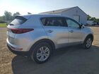 2018 Kia Sportage Lx Silver vin: KNDPMCAC0J7315385