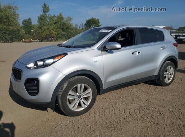 KNDPMCAC0J7315385 2018 KIA SPORTAGE Silver Передня ліва чверть