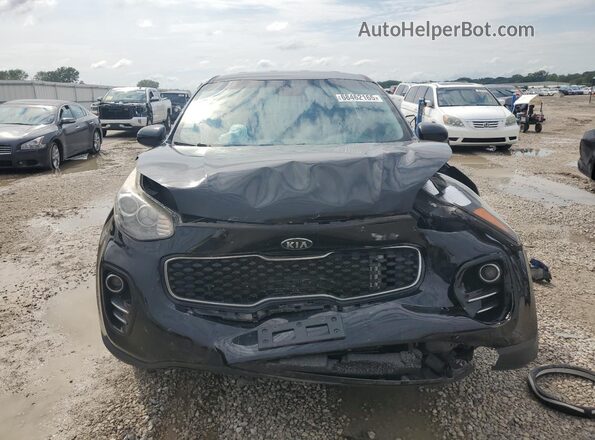 KNDPMCAC0J7459826 2018 KIA SPORTAGE Black Widok z przodu