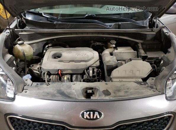 KNDPMCAC2J7427220 2018 KIA SPORTAGE Серый Вид подкапотного пространства