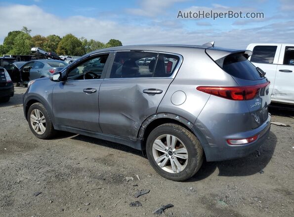 KNDPMCAC6J7400778 2018 KIA SPORTAGE Серый Задняя левая четверть