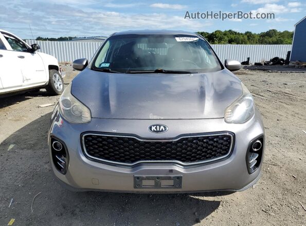 KNDPMCAC6J7400778 2018 KIA SPORTAGE Серый Вид спереди