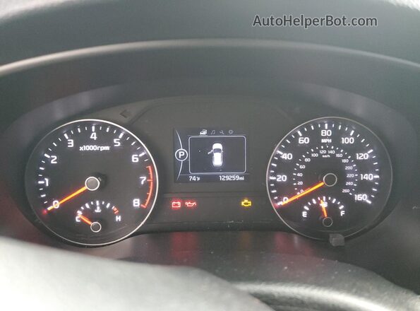KNDPMCAC6J7400778 2018 KIA SPORTAGE Серый Вид щитка приборов