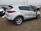 2018 Kia Sportage Lx Silver vin: KNDPMCAC7J7443977