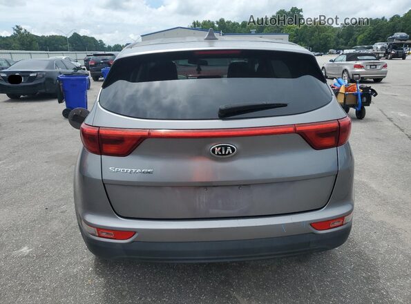 KNDPMCAC8J7307373 2018 KIA SPORTAGE Серый Вид сзади