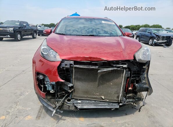 KNDPN3AC3J7413114 2018 KIA SPORTAGE Maroon Вид спереду