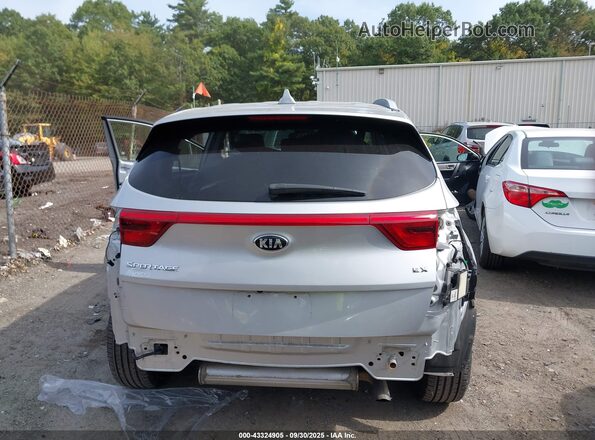 KNDPNCAC6J7374034 2018 KIA SPORTAGE Серебряный Вид сзади