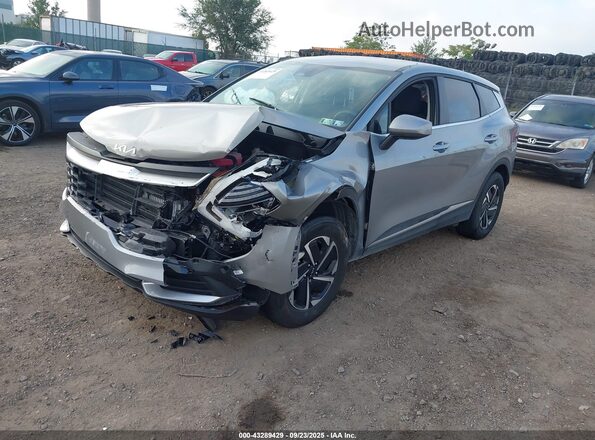 KNDPUCDG6R7134754 2024 KIA SPORTAGE HYBRID Серый Передняя левая четверть