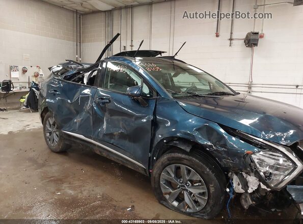 KNDPXCDG9S7221402 2025 KIA SPORTAGE HYBRID Синий Вид спереди