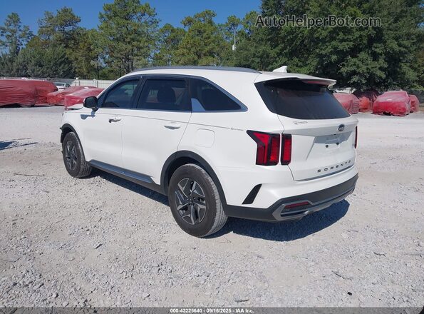 KNDRH4LG6M5045047 2021 KIA SORENTO HYBRID Белый Задняя левая четверть