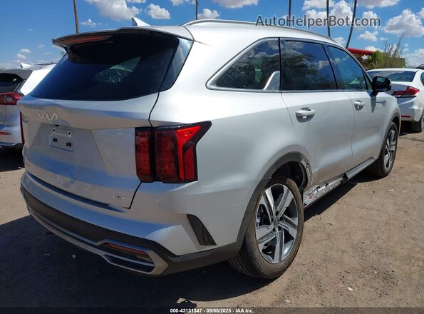 KNDRHDLG7R5236158 2024 KIA SORENTO HYBRID Silver Widok z przodu
