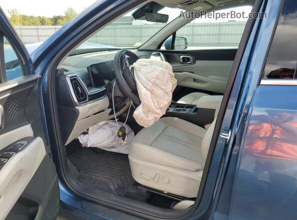 KNDRJDJH4S5326664 2025 KIA SORENTO Синий Вид салона спереди