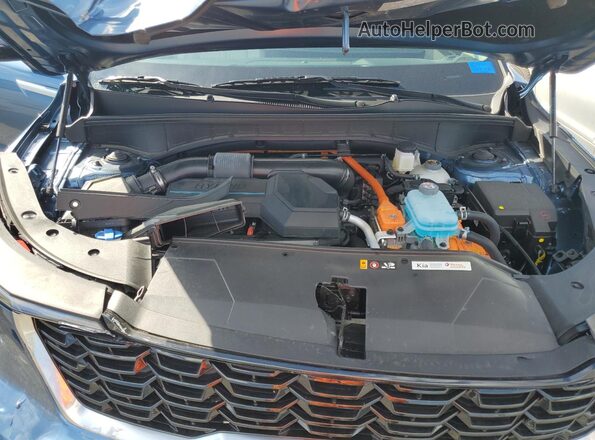 KNDRJDJH4S5326664 2025 KIA SORENTO Синий Вид подкапотного пространства