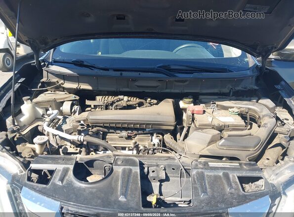 KNMAT2MT0HP552726 2017 NISSAN ROGUE Зеленый Вид сзади