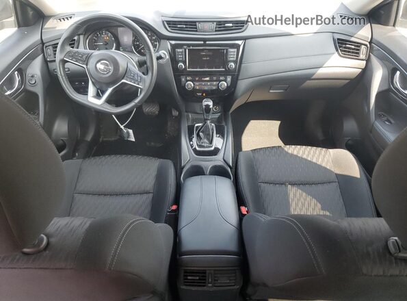 KNMAT2MV9JP544874 2018 NISSAN ROGUE Blue წინა პანელის ხედი