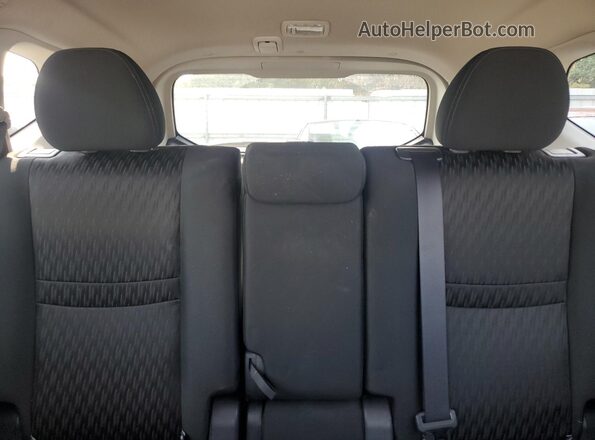 KNMAT2MV9JP544874 2018 NISSAN ROGUE Blue უკანა სავარძლების ხედი