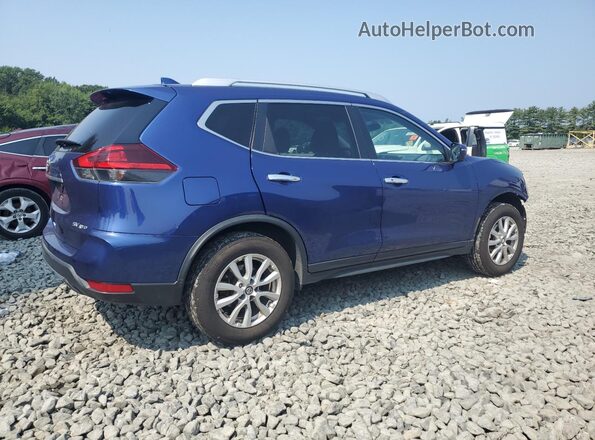 KNMAT2MV9JP544874 2018 NISSAN ROGUE Blue უკანა მარჯვენა