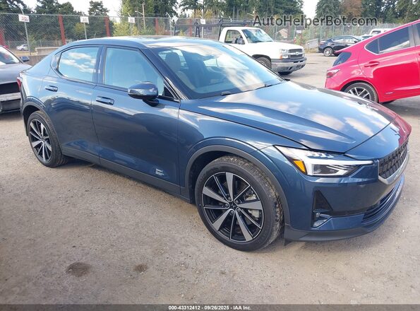 LPSED3KA1NL072664 2022 POLESTAR 2 Черный Передняя правая четверть