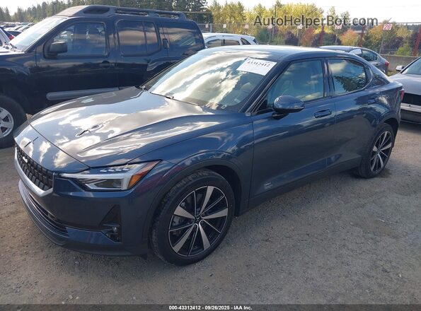LPSED3KA1NL072664 2022 POLESTAR 2 Черный Передняя левая четверть