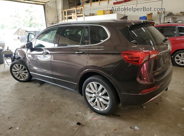 LRBFX3SX2LD169739 2020 BUICK ENVISION Коричневый Задняя левая четверть
