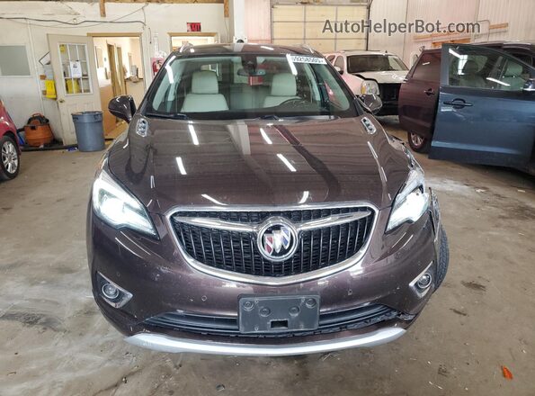 LRBFX3SX2LD169739 2020 BUICK ENVISION Коричневый Вид спереди