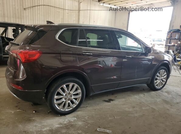 LRBFX3SX2LD169739 2020 BUICK ENVISION Коричневый Задняя правая четверть