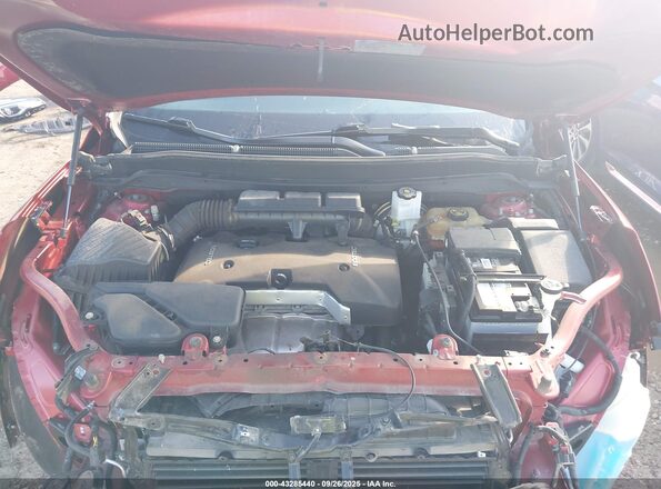 LRBFXBSAXJD007344 2018 BUICK ENVISION Red Widok z tyłu
