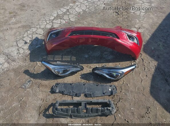 LRBFXBSAXJD007344 2018 BUICK ENVISION Red Widok zestawu wskaźników